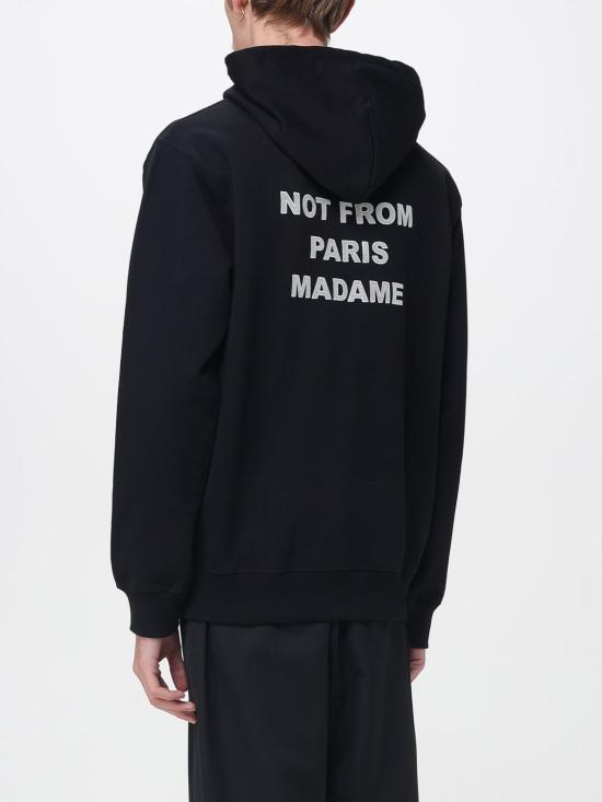 26SS 드롤드무슈 긴팔 티셔츠 HO162CO127 BL Black - DROLE DE MONSIEUR