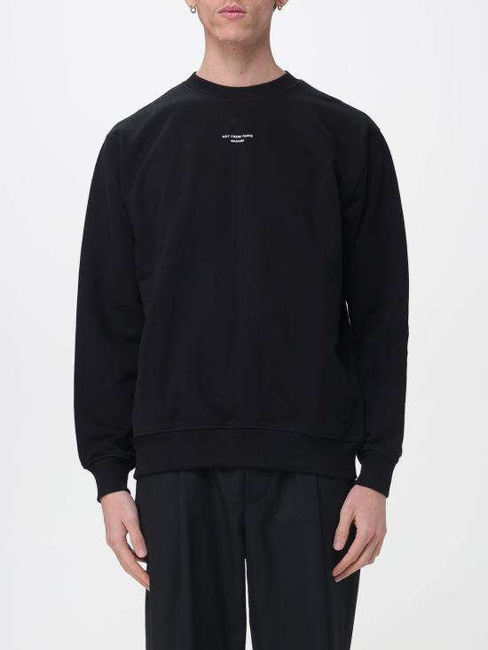 26SS 드롤드무슈 긴팔 티셔츠 PERMSW148CO127 BL Black