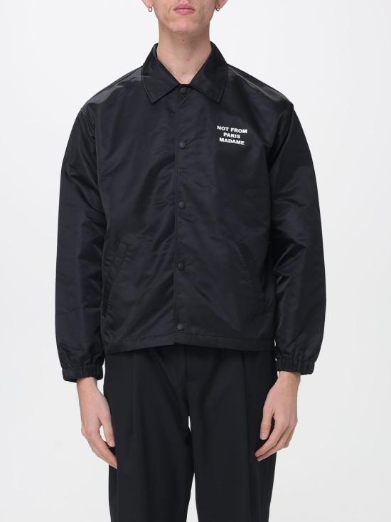 26SS 드롤드무슈 긴팔 셔츠 PERMJT183PA014 BL Black