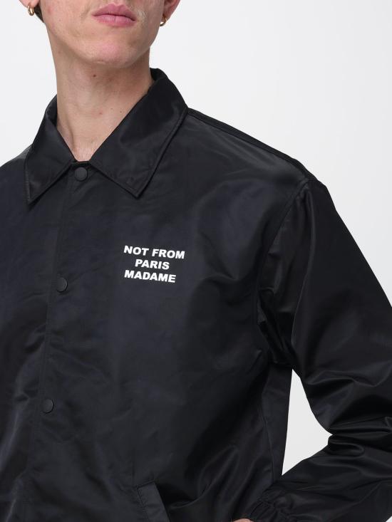 26SS 드롤드무슈 긴팔 셔츠 PERMJT183PA014 BL Black - DROLE DE MONSIEUR