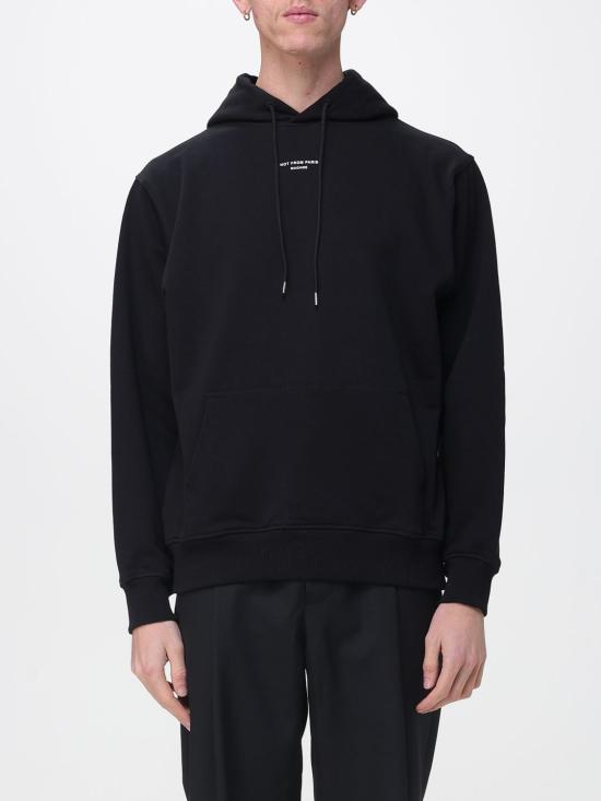 26SS 드롤드무슈 긴팔 티셔츠 PERMHO161CO127 BL Black