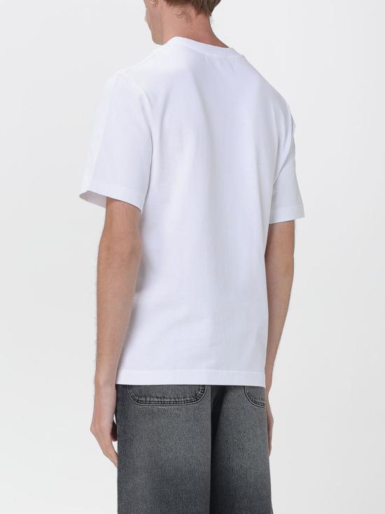26SS 자크뮈스 그로그랭 로고 티셔츠 TSM00133AJ00226 100 White - JACQUEMUS