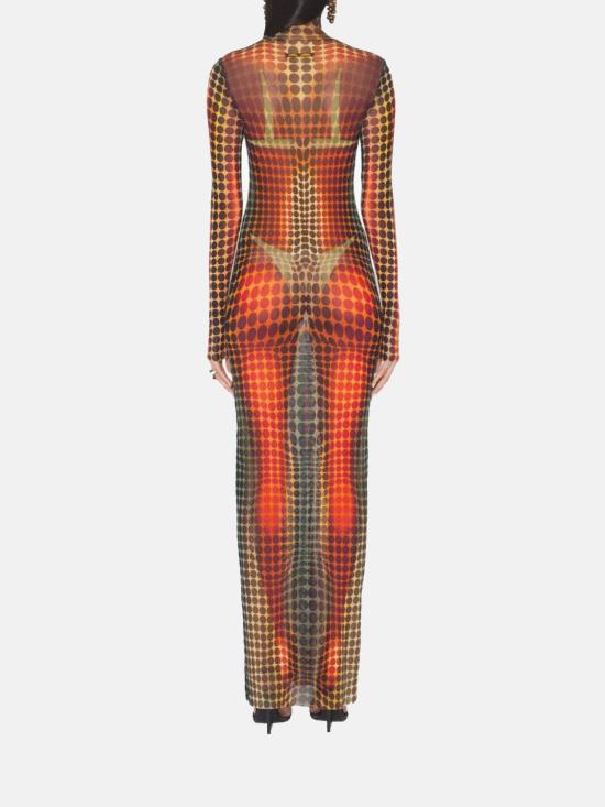 26SS 장 폴 고티에 롱 원피스 2601WDR131M018P 155060 Multicolor - JEAN PAUL GAULTIER