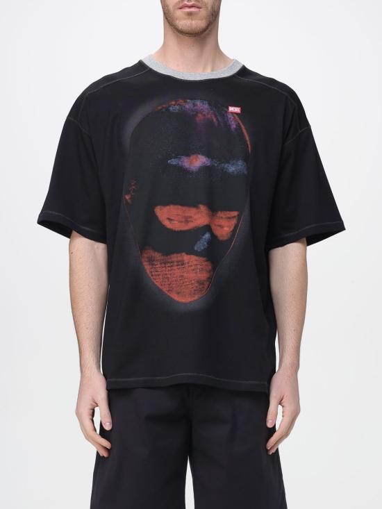 26SS 디젤 반팔 티셔츠 A209400PLAT 9XX Black