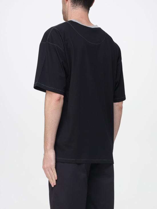 26SS 디젤 반팔 티셔츠 A209400PLAT 9XX Black - DIESEL