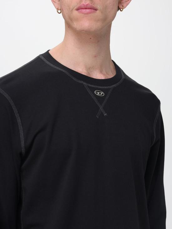 26SS 디젤 반팔 티셔츠 A199670AIJU 9XX Black - DIESEL