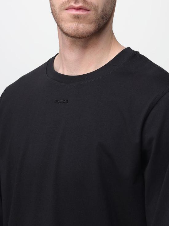 26SS 디젤 반팔 티셔츠 A216550NIAX 9XX Black - DIESEL