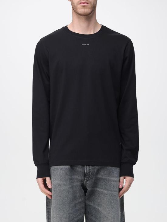 26SS 디젤 반팔 티셔츠 A216550NIAX 9XX Black