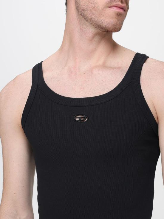 26SS 디젤 민소매 티셔츠 A200430EJAI 9XX Black - DIESEL