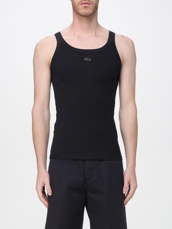 26SS 디젤 민소매 티셔츠 A200430EJAI 9XX Black