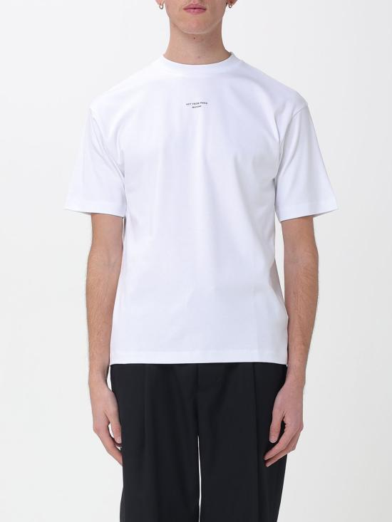 26SS 드롤드무슈 반팔 티셔츠 PERMTS202CO002 OPW White