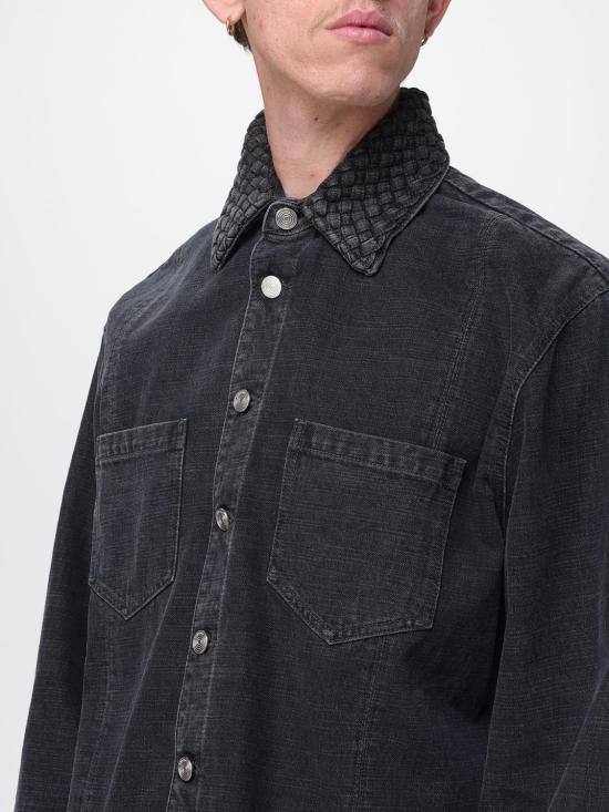 25FW 나마체코 긴팔 셔츠 410N14009200 NEROTABACCO Black - NAMACHEKO