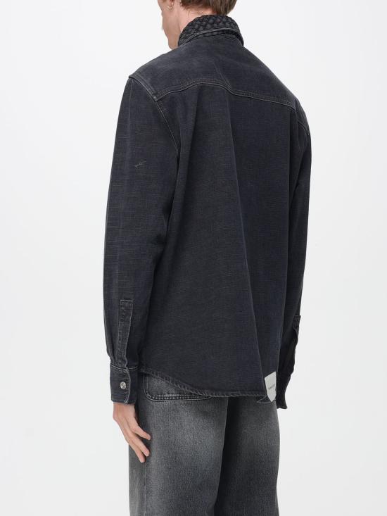 25FW 나마체코 긴팔 셔츠 410N14009200 NEROTABACCO Black - NAMACHEKO