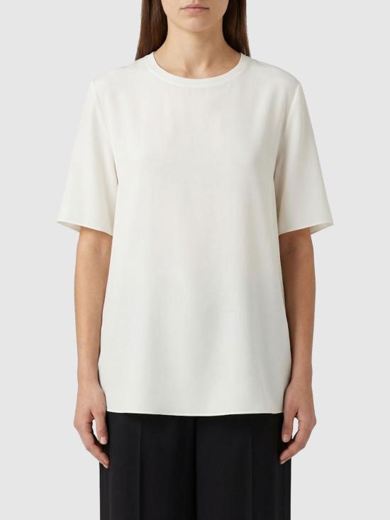 26SS 조셉 반팔 티셔츠 JF009649 0045 Ivory