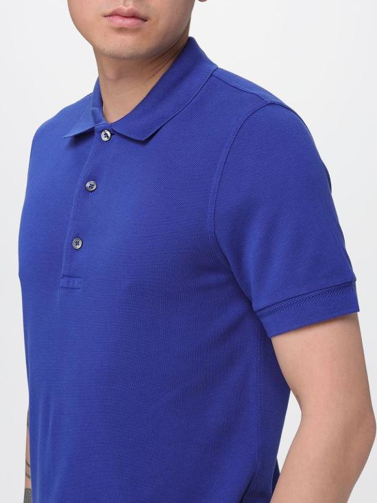 26SS 톰포드 폴로 티셔츠 JPS011JMT013 UBV Blue - TOMFORD