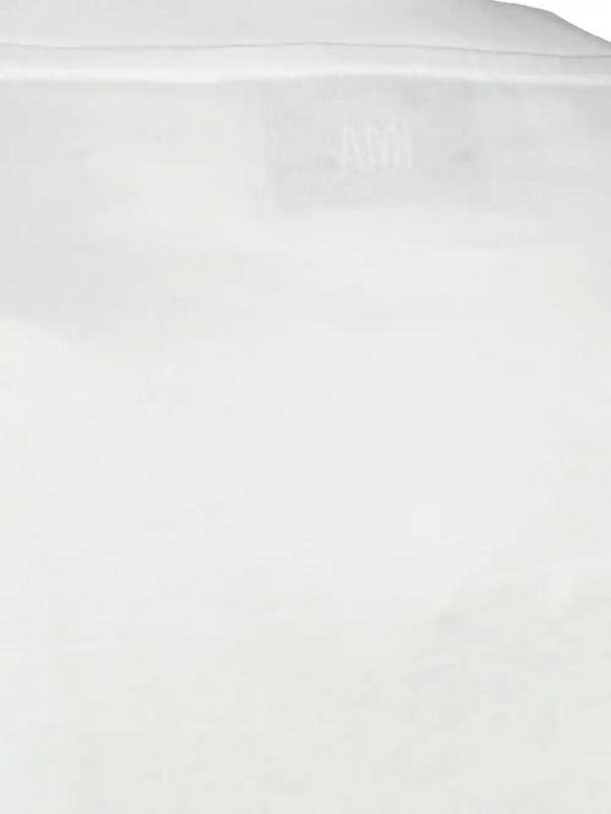 26SS 아미 스몰 하트 로고 라이트 코튼 저지 티셔츠 HTS346724 100 White - AMI