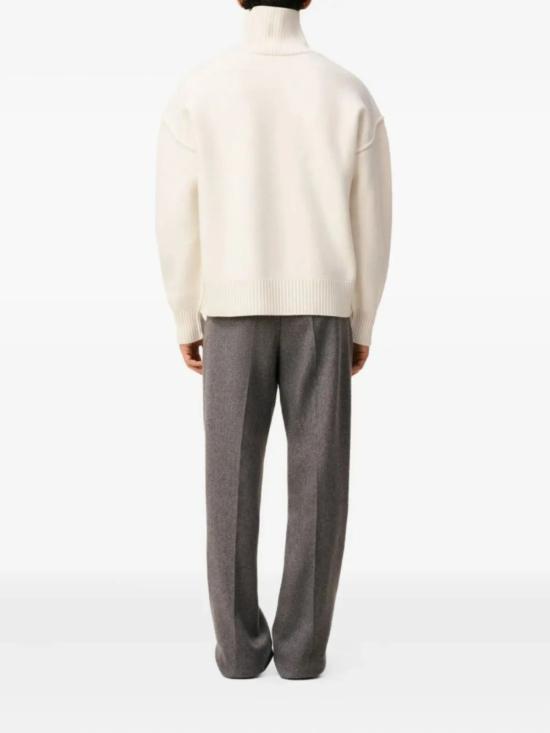 26SS 아미 스웨터 UKS839018 154 White - AMI