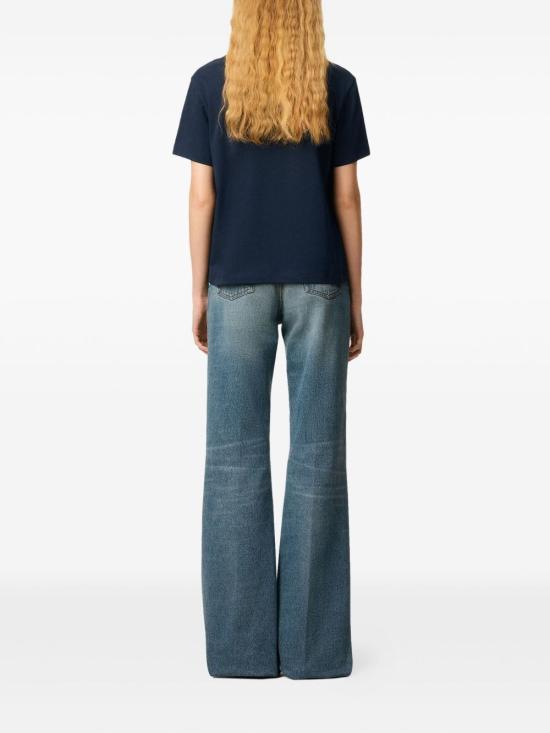 26SS 아미 반팔 티셔츠 BFUTS035724 430 Blue - AMI