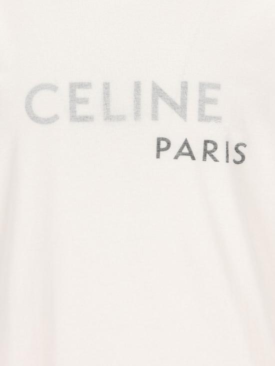 26SS 셀린느 반팔 티셔츠 RX0DT0F17 01OB White - CELINE