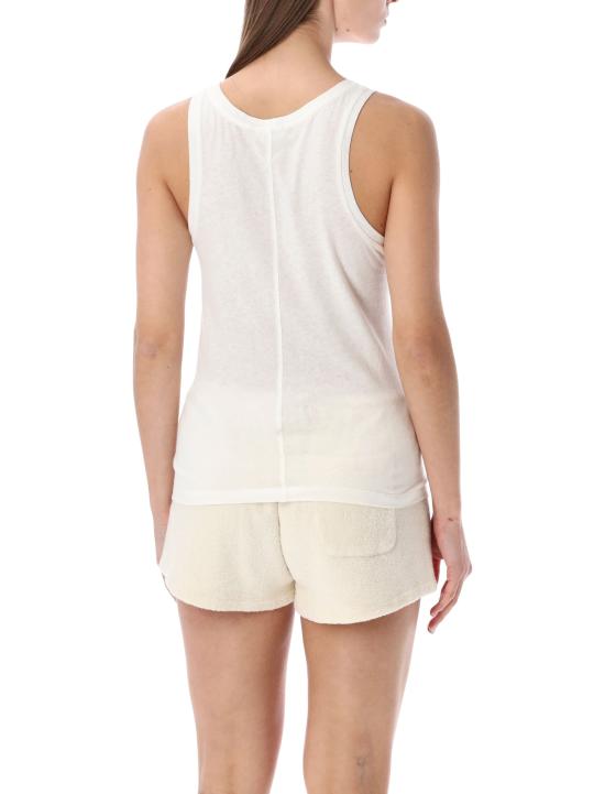 26SS 아메리칸 빈티지 민소매 티셔츠 GAMI20 WHITE Bianco - AMERICAN VINTAGE