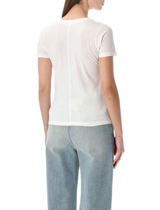 26SS 아메리칸 빈티지 반팔 티셔츠 GAMI21 WHITE Bianco - AMERICAN VINTAGE