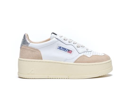26SS 오트리 메달리스트 플랫폼 스니커즈 PTLW LS74 White
