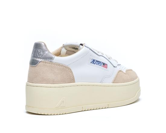 26SS 오트리 메달리스트 플랫폼 스니커즈 PTLW LS74 White - AUTRY