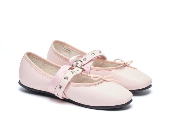 26SS 레페토 발레 트위스트 플랫 슈즈 V4237VE 899 Pink - REPETTO