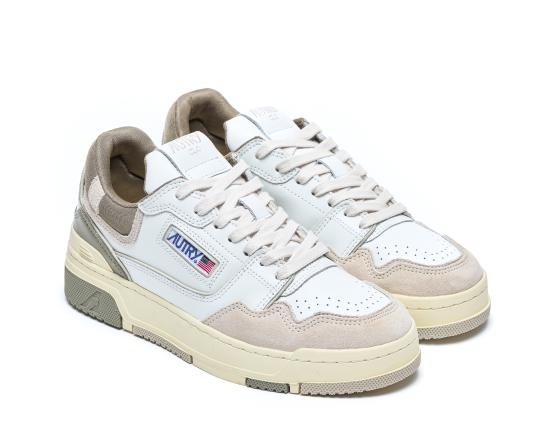 26SS 오트리 CLC 레더 스니커즈 ROLM MC15 Green - AUTRY