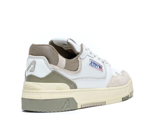 26SS 오트리 CLC 레더 스니커즈 ROLM MC15 Green - AUTRY