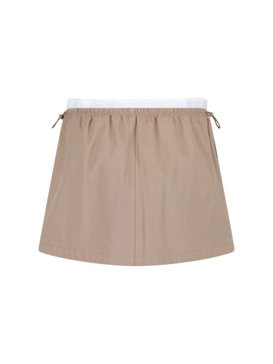 26SS 알렉산더 왕 미디 스커트 1WC1265382 240B Beige - ALEXANDER WANG