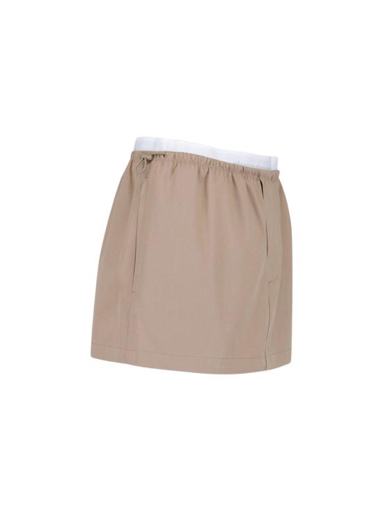 26SS 알렉산더 왕 미디 스커트 1WC1265382 240B Beige - ALEXANDER WANG