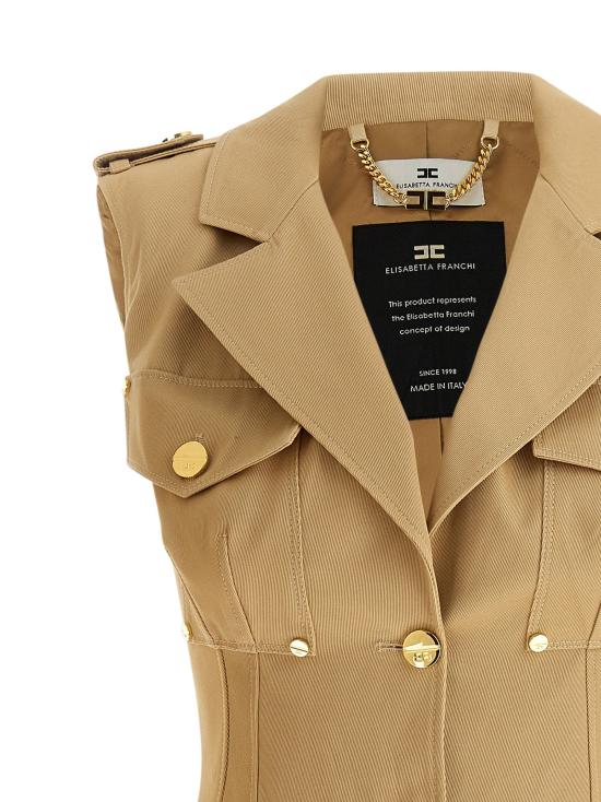 26SS 엘리자베타프랜치 숏 원피스 AB92861E2470 - ELISABETTA FRANCHI