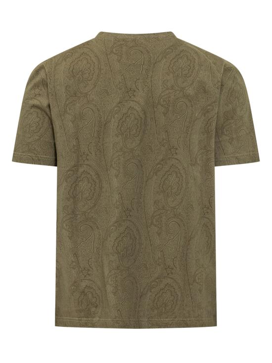 26SS 에트로 반팔 티셔츠 MRMA0002AKG31 M0118 VERDE - ETRO