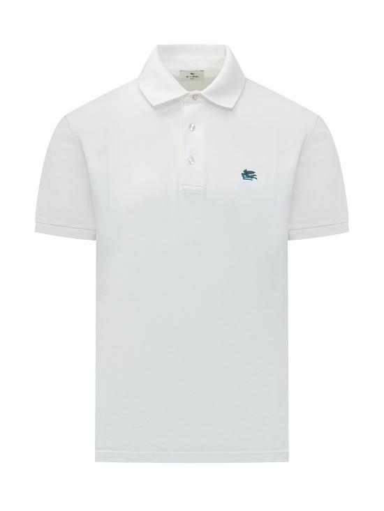 26SS 에트로 폴로 티셔츠 MRMD0005AU135 W0001 BIANCO