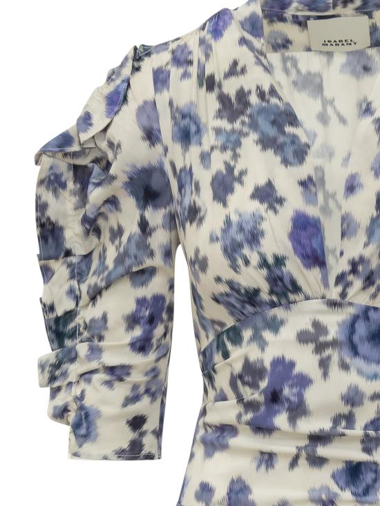 26SS 이자벨마랑 숏 원피스 26PRO1059FAD1J11I 30BU BLUE - ISABEL MARANT