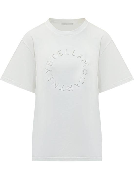 26SS 스텔라 맥카트니 반팔 티셔츠 6J01583SQA24 9000 PURE WHITE