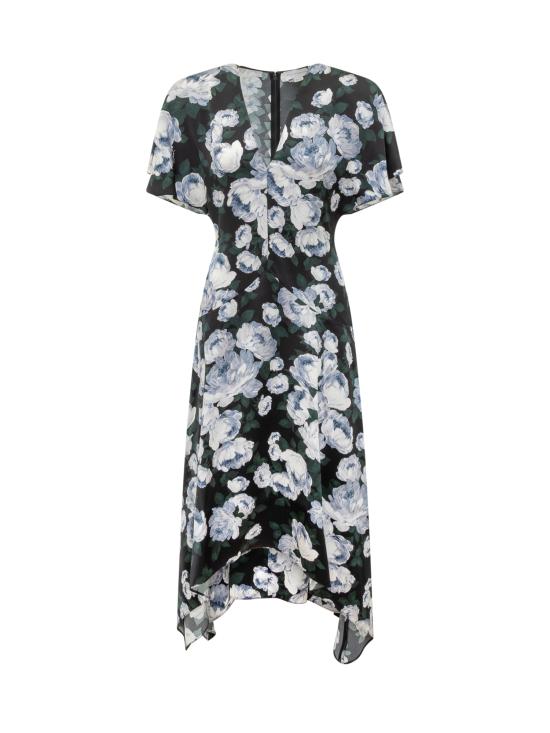 26SS 스텔라 맥카트니 미디 원피스 6A06573HS335 8485 MULTICOLOR