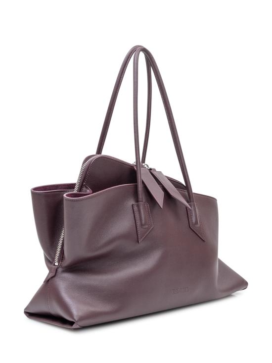 26SS 디 아티코 라 파세지아타 미디엄 탑 핸들 백 250WAH00054LBT019AA 851 PLUM - THE ATTICO