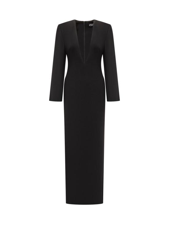 26SS 솔러스런던 롱 원피스 OS46038 BLACK