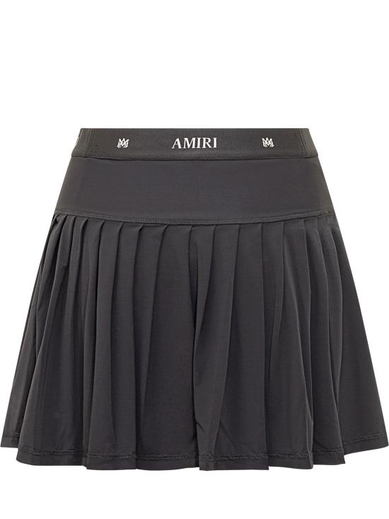 26SS 아미리 숏 스커트 AWBOAC1006 001 BLACK - AMIRI