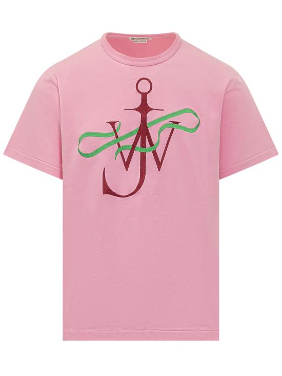 26SS JW앤더슨 반팔 티셔츠 JT0320PG1937 300 PINK
