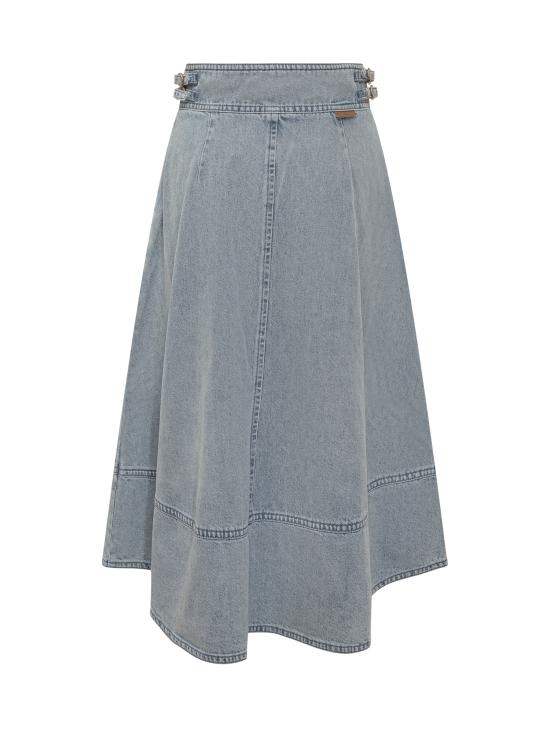 26SS 짐머만 데님 스커트 6382SC26R CSW CASTAWAY - ZIMMERMANN