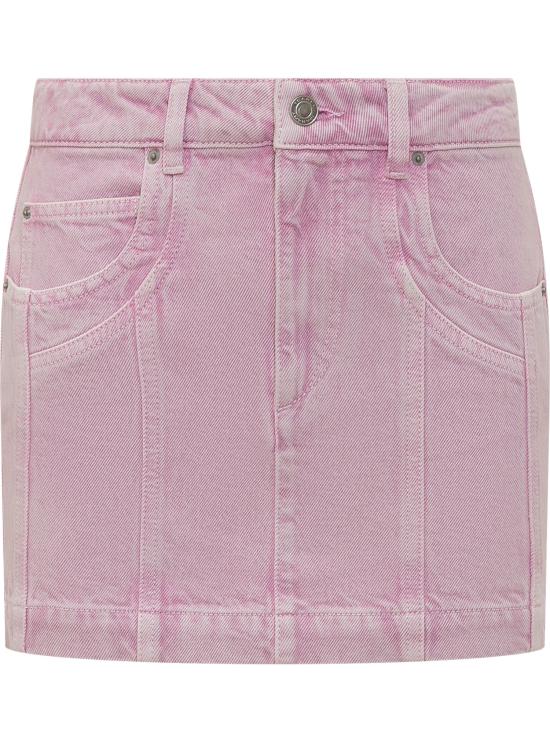 26SS 이자벨마랑에뚜왈 숏 스커트 26PJU0448FAD1H02E 40PK PINK