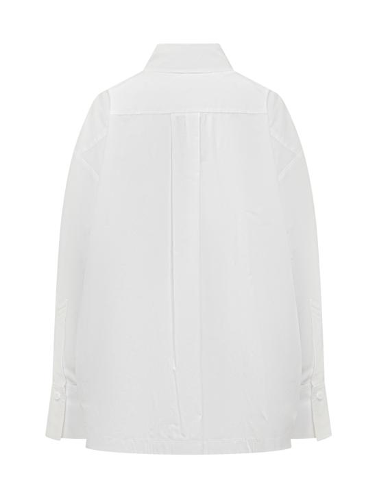 26SS 디 아티코 셔츠 260WCH00004CCC052AA 870 WHITE NAVY BLUE - THE ATTICO