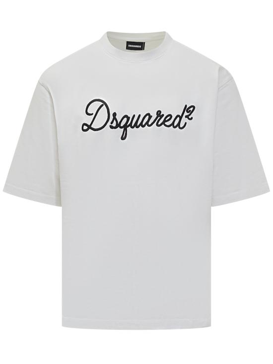 26SS 디스퀘어드2 반팔 티셔츠 S74GD1524D20106 100 WHITE