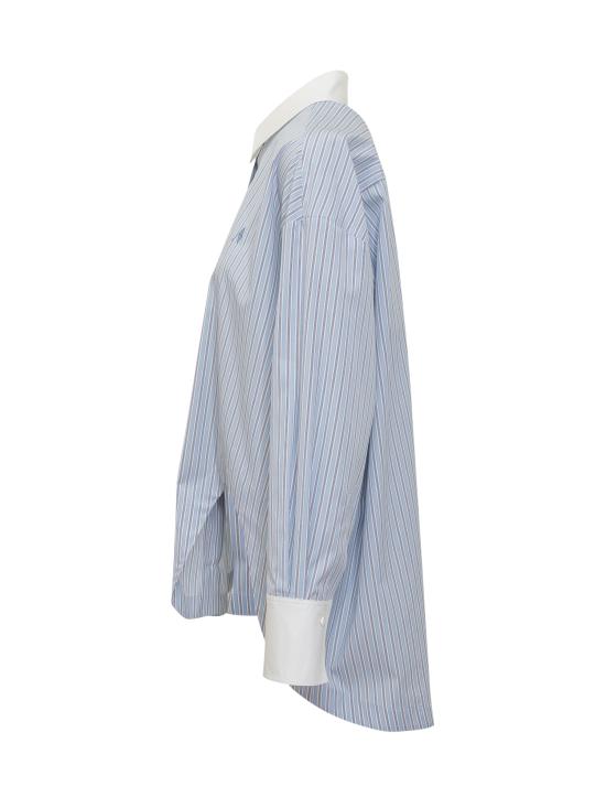 26SS 디 아티코 셔츠 260WCH00004CCC127AA 264 LIGHT BLUE WHITE - THE ATTICO