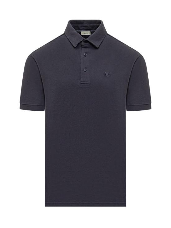 26SS 에트로 폴로 티셔츠 MRMD0006AV880 B0310 BLU