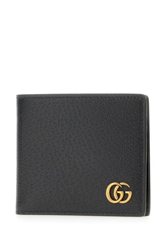 26SS 구찌 GG 마몽 레더 반지갑 428726DJ20T 1000 NERO - GUCCI