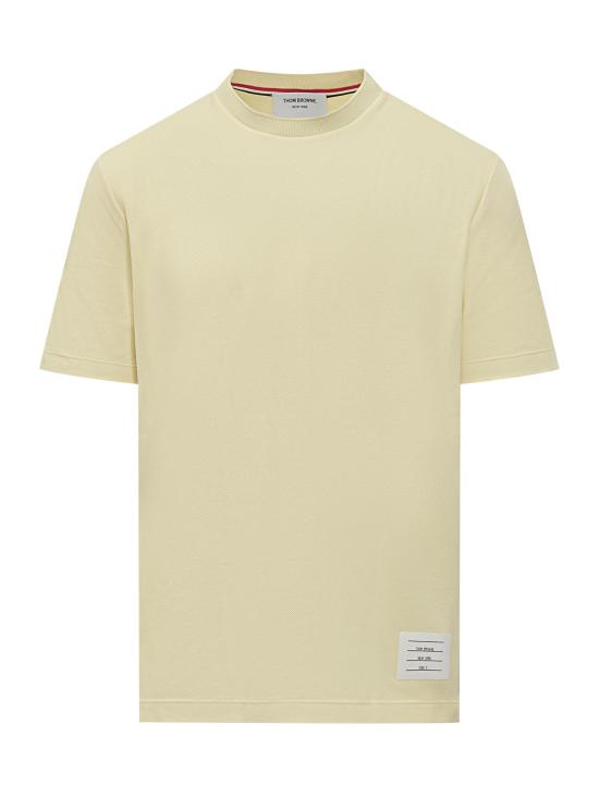 26SS 톰브라운 클래식 피케 4바 티 MJS123A00050 740 YELLOW